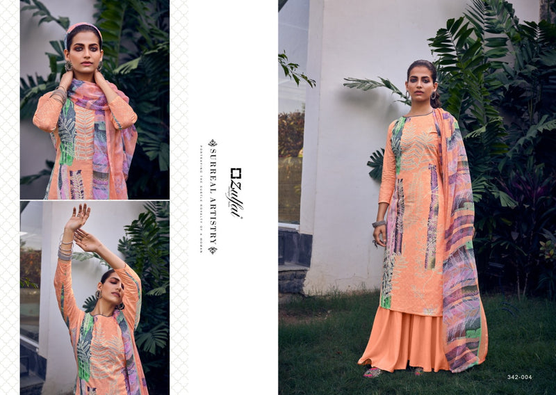 Zulfat Designer Summer Fiesta Cotton Print Daily Wear Salwar Suit
