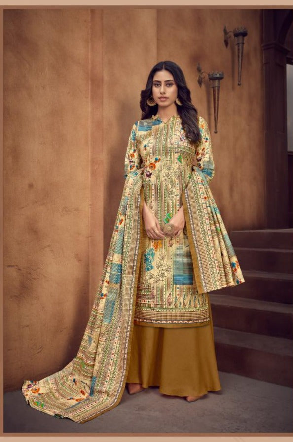 Shree Laxmi Textile Meenaz Vol 1 Cotton Print Fancy Style Salwar Suit