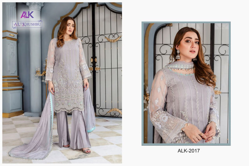 Al Khushbu Mariya Vol 1 Dno 2017 Georgette Stylish Designer Party Wear Salwar Suit