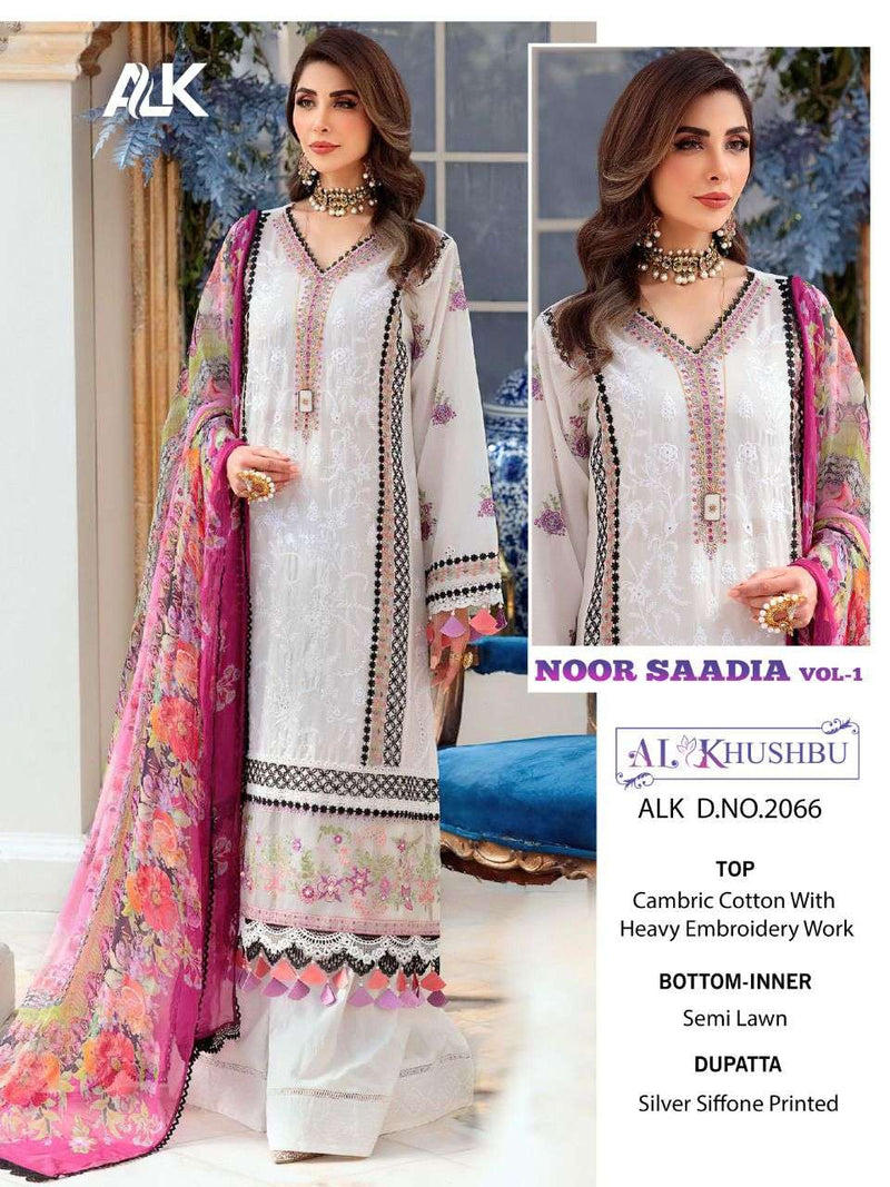 Al khushbu Dno 2066 Cotton Stylish Designer Printed Pakistani Style Salwar Kameez