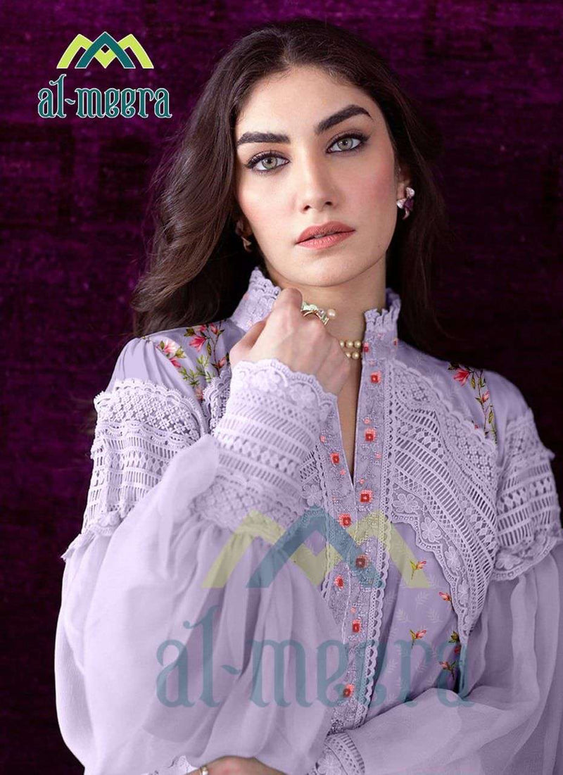 Metal Casual Wear Regular Fit 3/4th Sleeve Round Neck Georgette Pakistani  Kurtis For Ladies at Best Price in Porbandar | Nidhi Enterprises