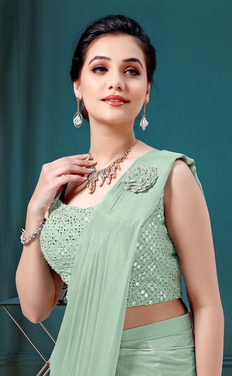 New designer 2025 saree party wear
