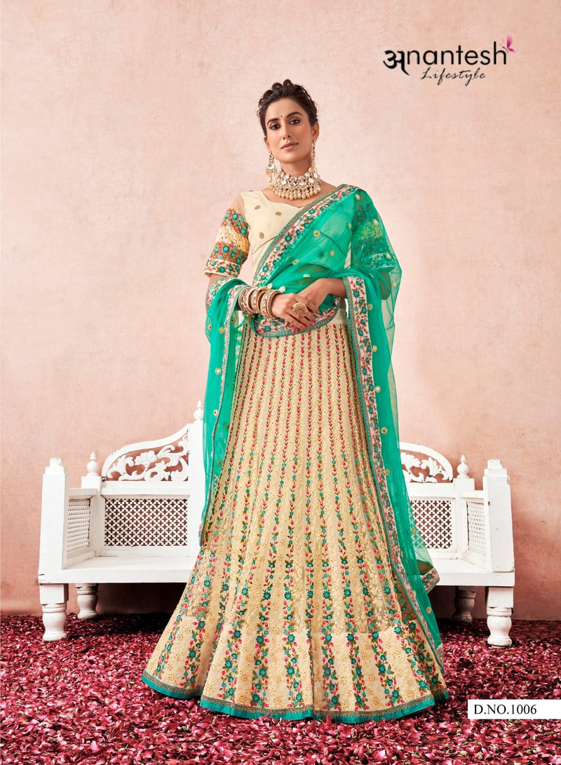 Anantesh Lifestyle Flairy Beats 1006 Fancy Wdding Wear Attractive Look Stylish Designer Fancy Lehenga