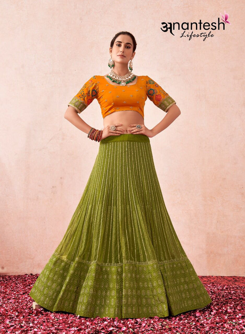 Anantesh Lifestyle Flairy Beats 1007  Fancy Festive Wear Stylish Designer Fancy Lehenga