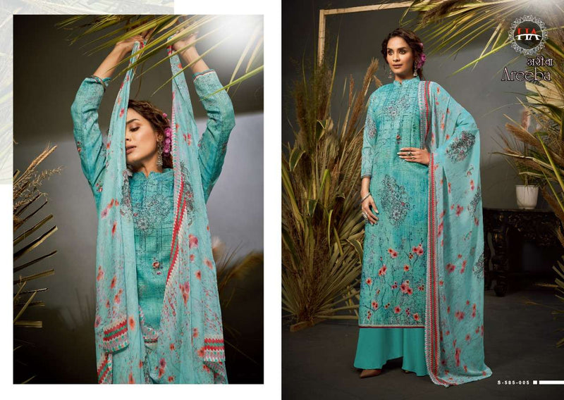Harshit Fashion Areeba Dno S 585 005 Cotton Stylish Digital Print Party Wear Salwar Kameez