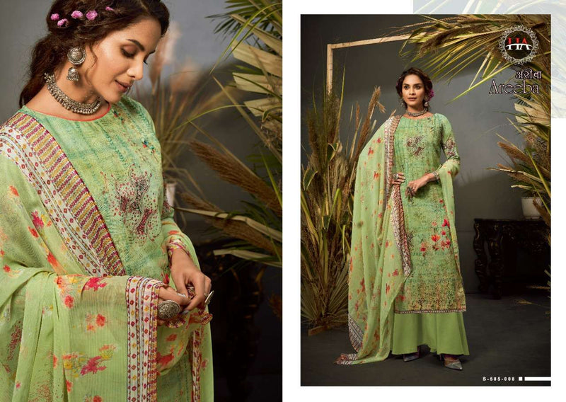 Harshit Fashion Areeba Dno S 585 008 Cotton Stylish Digital Print Party Wear Salwar Kameez