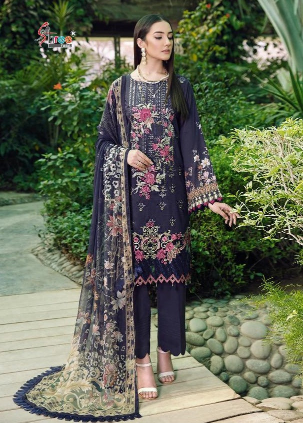 Shree Fab Zarkash Luxury Lawn Collection Vol 2 Pure Lawn Cotton Salwar suits