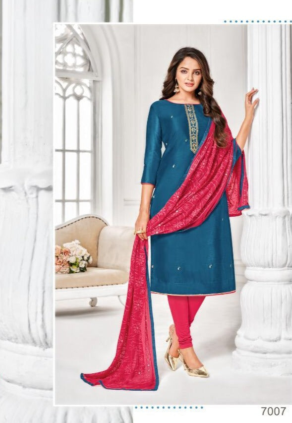 Kapil Trendz Noori Chanderi Satin Silk Salwar Suit