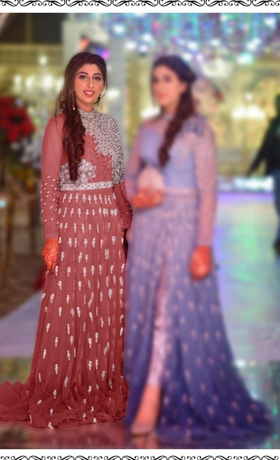 Ramsha Pari Net Look Salwar Suits