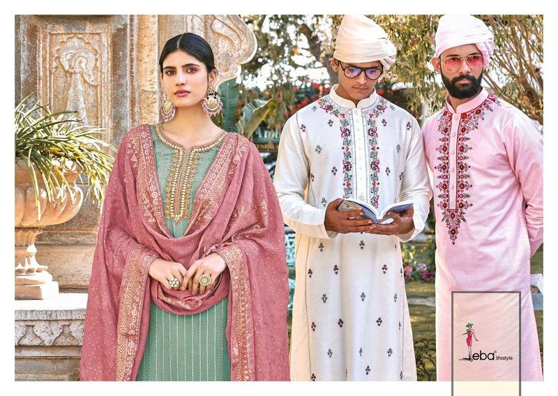 Eba Lifestyle Chakori Vol 1 Dno 1331 Chinon Stylish Designer Salwar Kameez