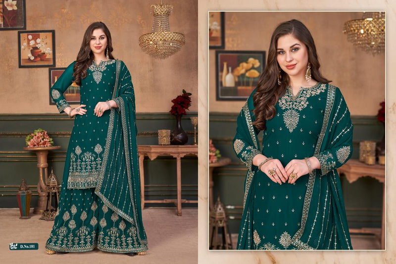 Dani Vani Vol 18 Dno 181 Georgette Stylish Designer Festival Wear Salwar Suit