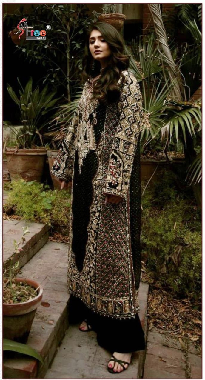 Shree Fab S 246 Fox Georgette Pakistani Designer Bridal Wear Salwar Kameez
