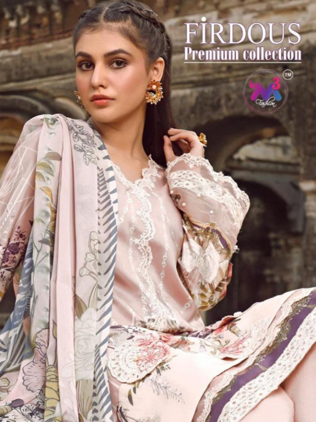 M3 Fashion Firdous Premium Collection Pakistani Designer Salwar Kameez