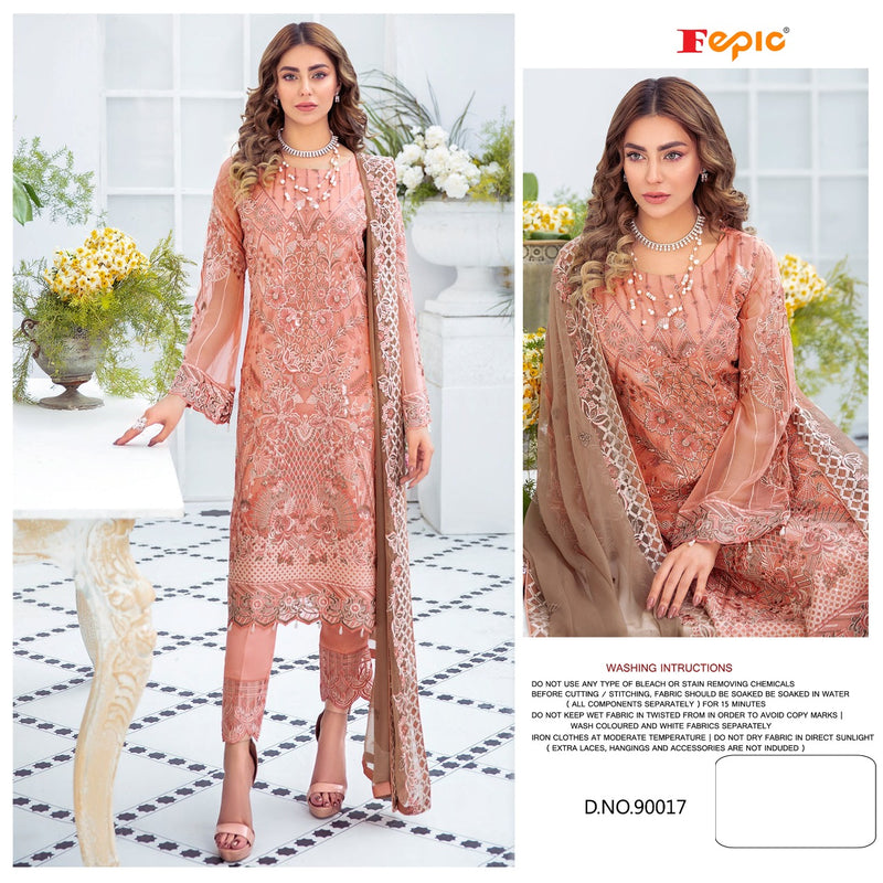 Fepic Rosmeen 90017 Georgette Heavy Designer Pakistani Salwar Suit