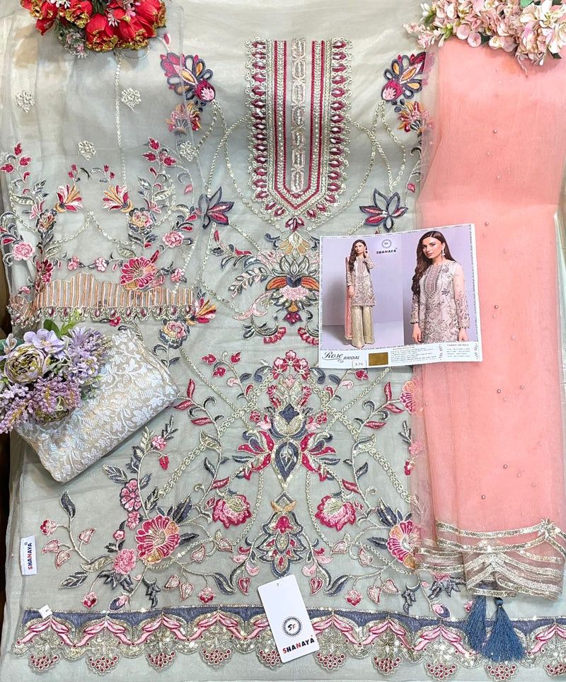 Shanaya Rose Bridal S 75 Butterfly Net Stylish Designer Salwar Suit