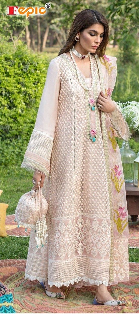 Fepic Rosemeen C 1149 Net Heavy Embroidered Stylish Designer Salwar Suit