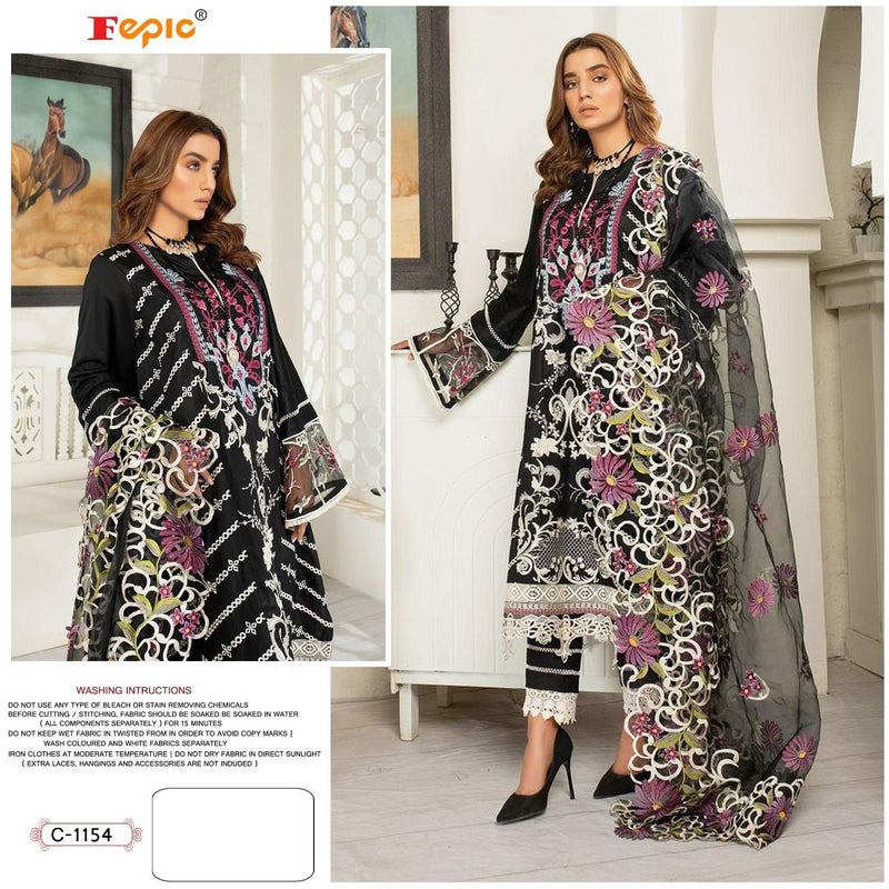 Fepic Rosemeen C 1154 D Glaze Cotton Stylish Designer Wear Salwar Suit