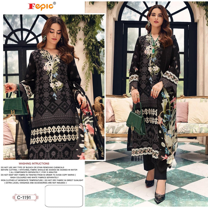 Fepic Rosemeen C-1191 Georgette Stylish Paty Wear Designer Salwar Kameez
