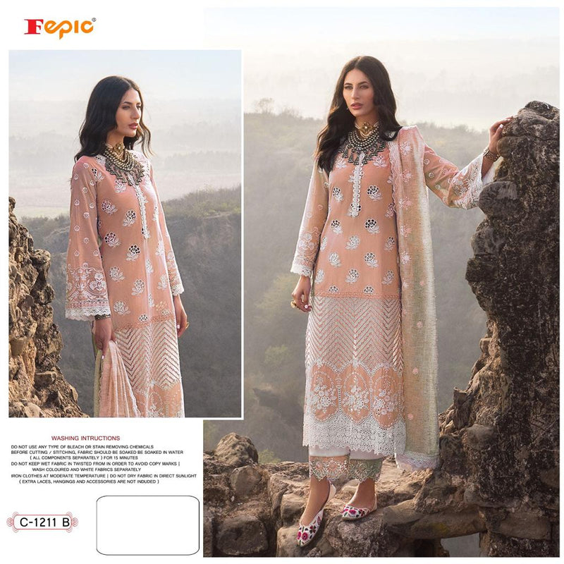 Fepic Rosemeen Dno C 1211 B Pure Cotton With Embroidered Work Stylish Designer Casual Wear Salwar Suit