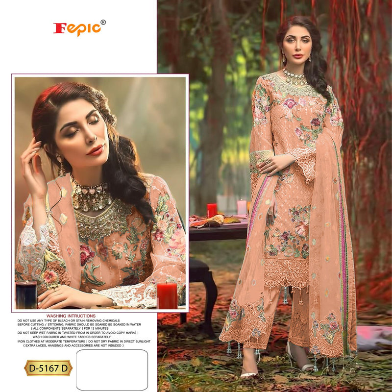 Fepic Rosemeen Dno 5167 D Georgette With Heavy Work Stylish Designer Party Wear Salwar Suit