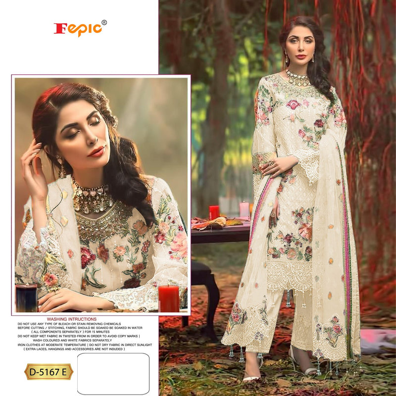 Fepic Rosemeen Dno 5167 E Georgette With Heavy Work Stylish Designer Party Wear Salwar Suit