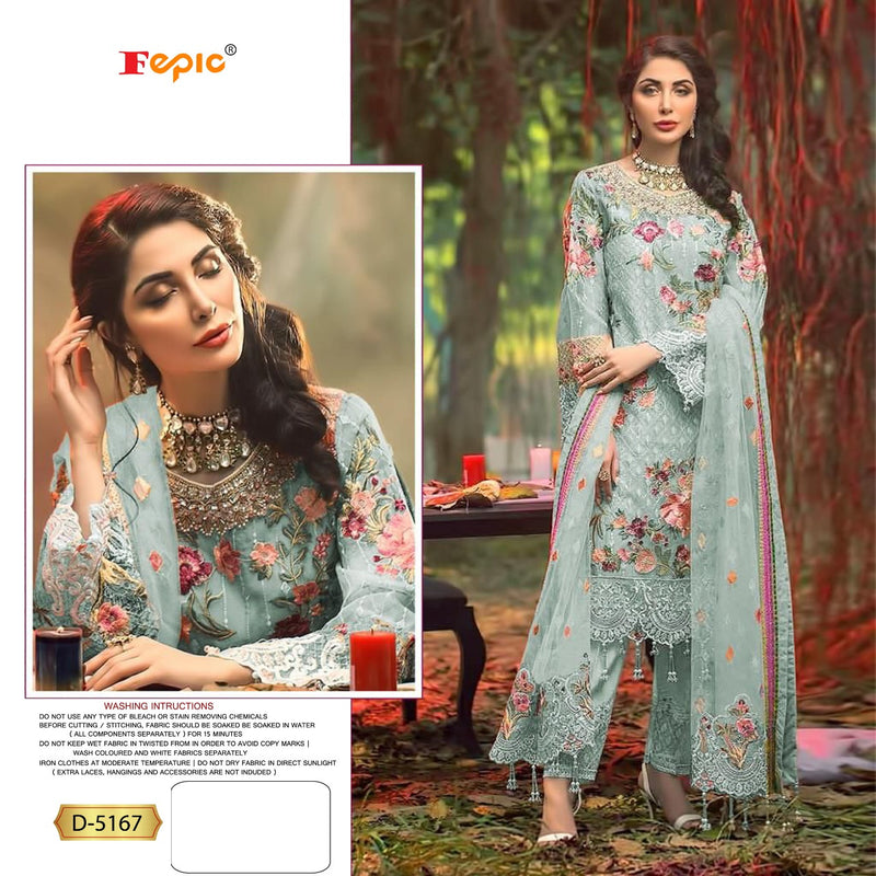 Fepic Rosemeen Dno 5167 Georgette With Heavy Work Stylish Designer Party Wear Salwar Suit
