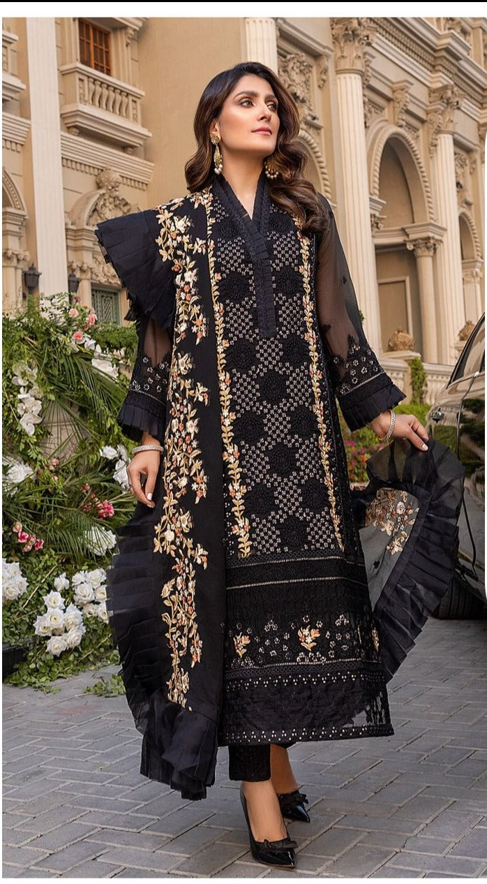 Fepic Rosemeen D-5193 Georgette Elegant Designer Wear Salwar Kameez