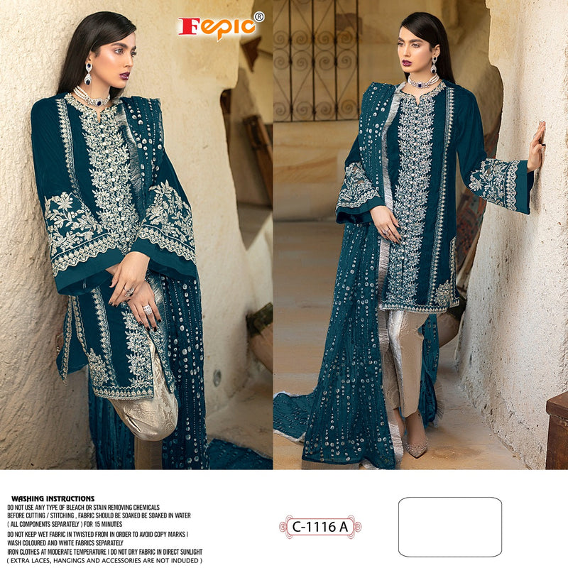 Fepic Rosemeen 1116 A Georgette Stylish Designer Wear Salwar Kameez