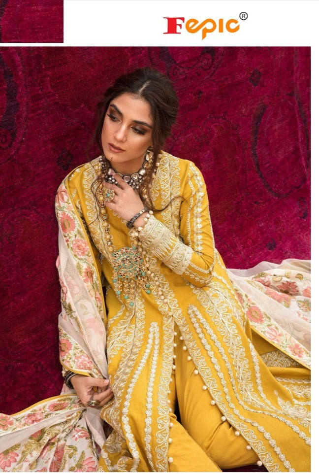 Fepic Rosemeen C 1139 Cotton Designer Salwar Suit