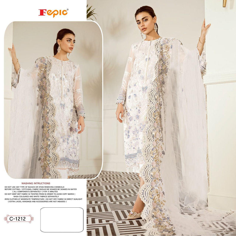 Fepic Rosemeen Dno 1212 A Georgette With Embroidered Stylish Designer Party Wear Salwar Suit