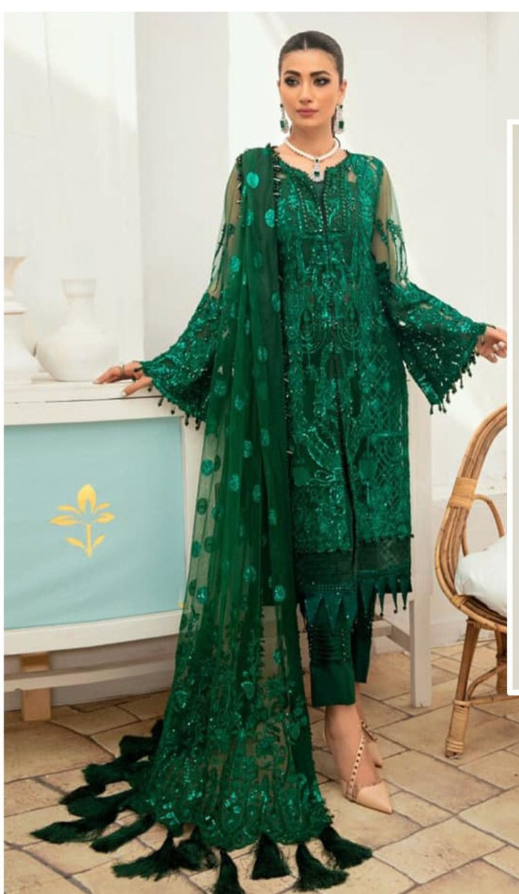 Fepic Rosemeen D 5145 Heavy Net Embroidery Stylish Salwar Suit