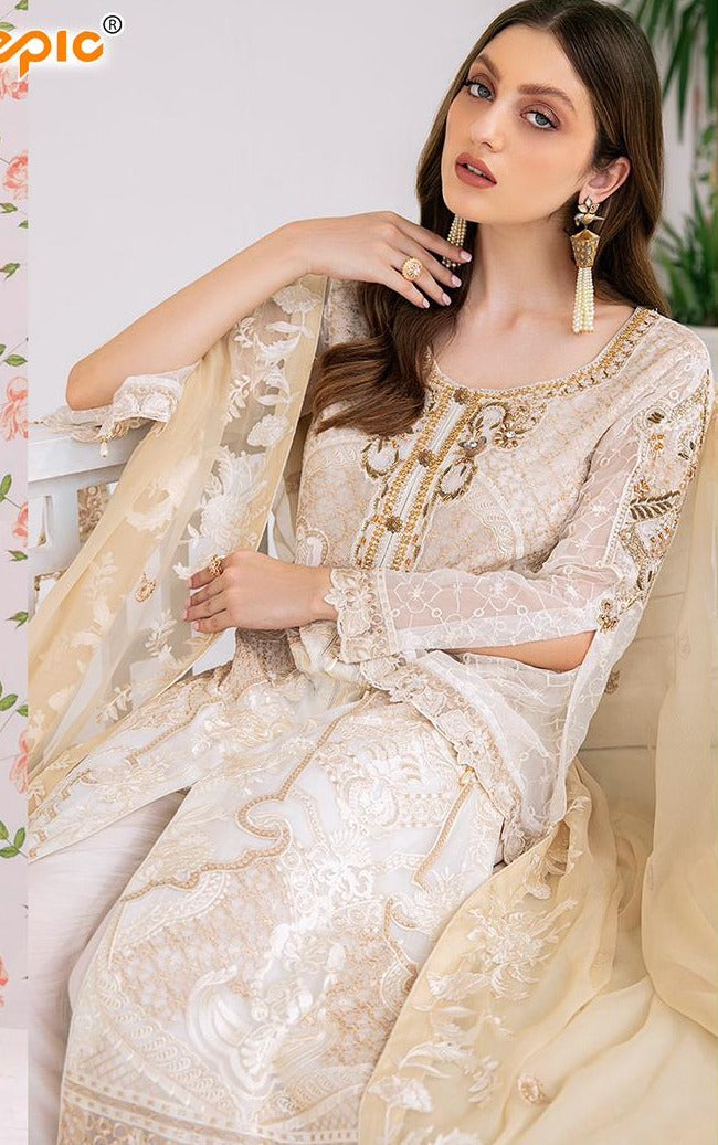 Fepic Rosemeen 90002 Fox Georgeete Stylish Designer Salwar Kameez
