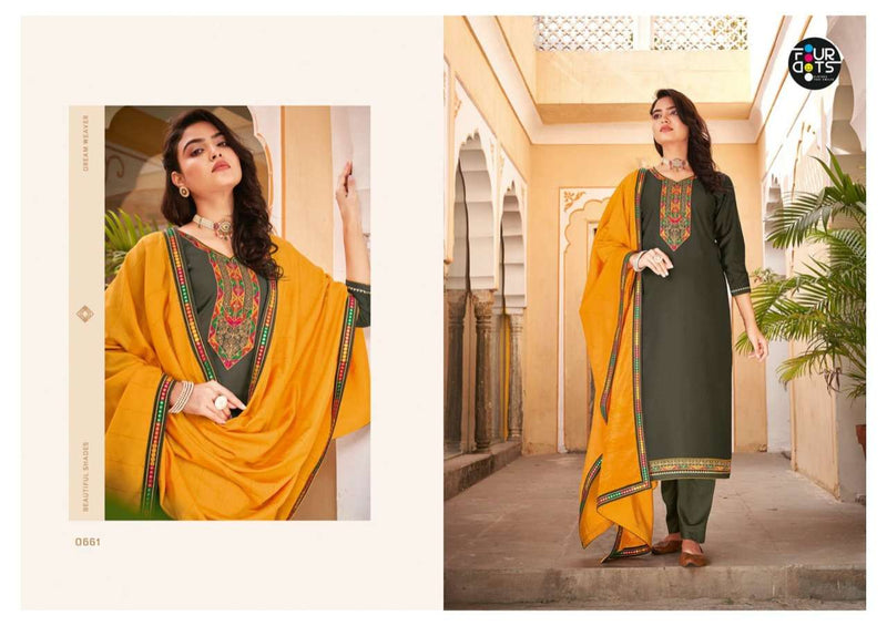 Fourdots Garishma Parampara Silk Stylish Designer Wear Salwar Kameez