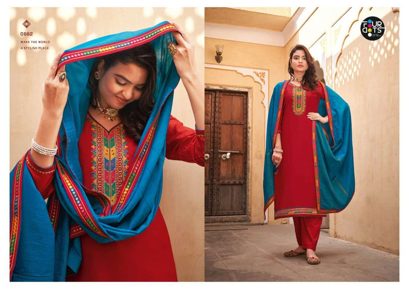 Fourdots Garishma Parampara Silk Stylish Designer Wear Salwar Kameez