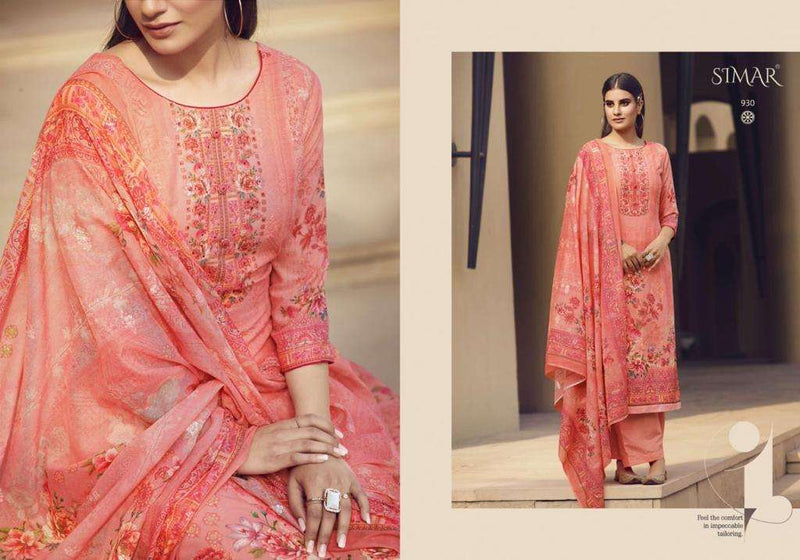 Glossy Nihar Cotton With Embroidery Digital Printing Stylish Designer Wear Salwar Suit