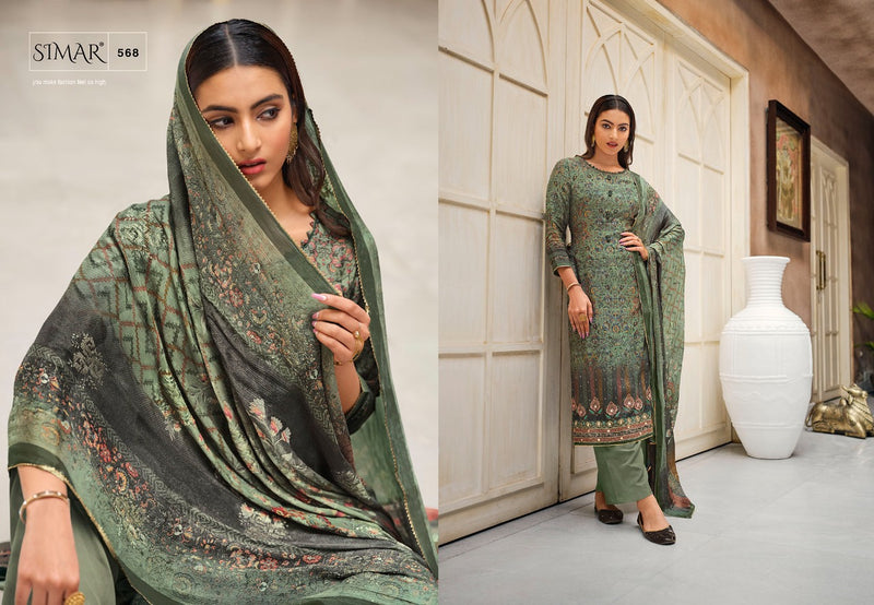 Glossy Kashish Vol 2 Viscose Muslin With Digital Printed Stylish Designer Wear Salwar Kameez
