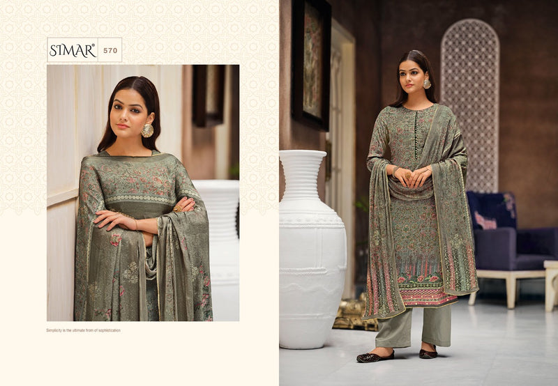 Glossy Kashish Vol 2 Viscose Muslin With Digital Printed Stylish Designer Wear Salwar Kameez