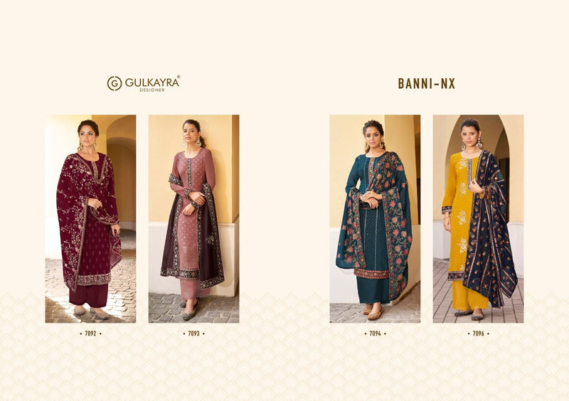 Gulkayra Designer Banni Nx Georgette Gorgeous Party Wear Look Salwar Kameez