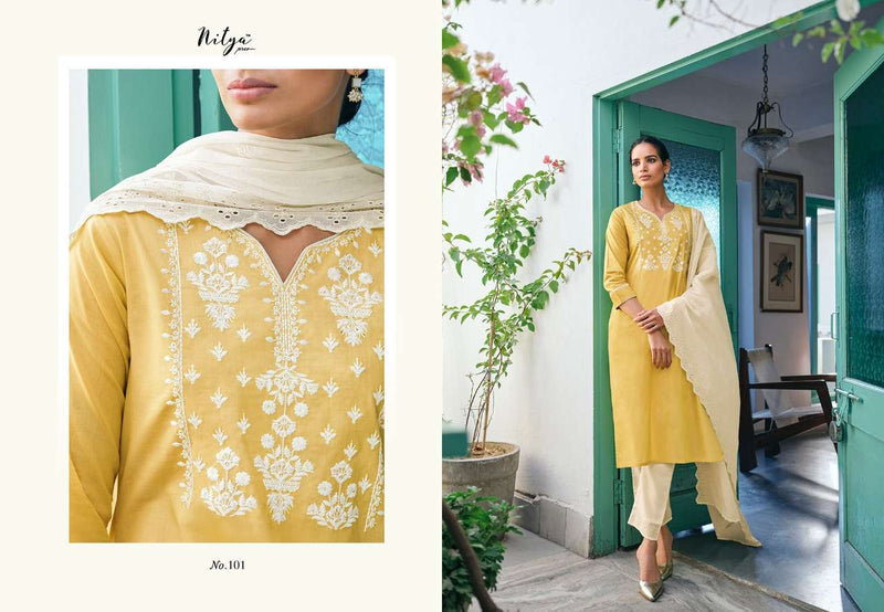 Lt Nitya Gulshan Dno 101 Cotton Stylish Designer Casual Wear Kurti