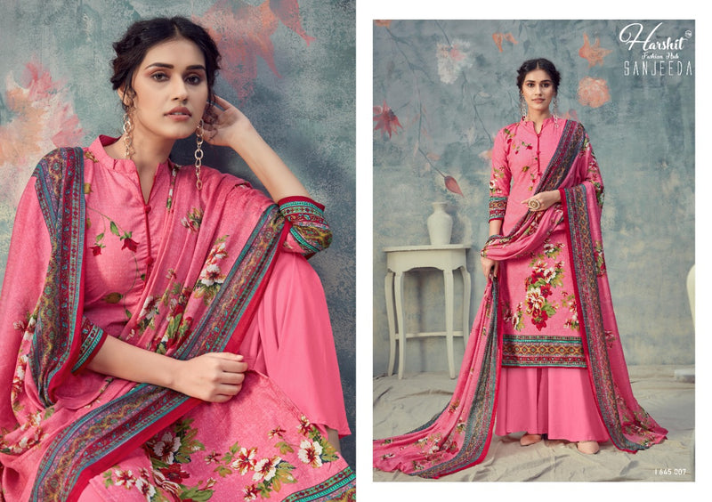 Harshit Fashion Hub Sanjeeda Cotton Printed Casual Wear Salwar Kameez