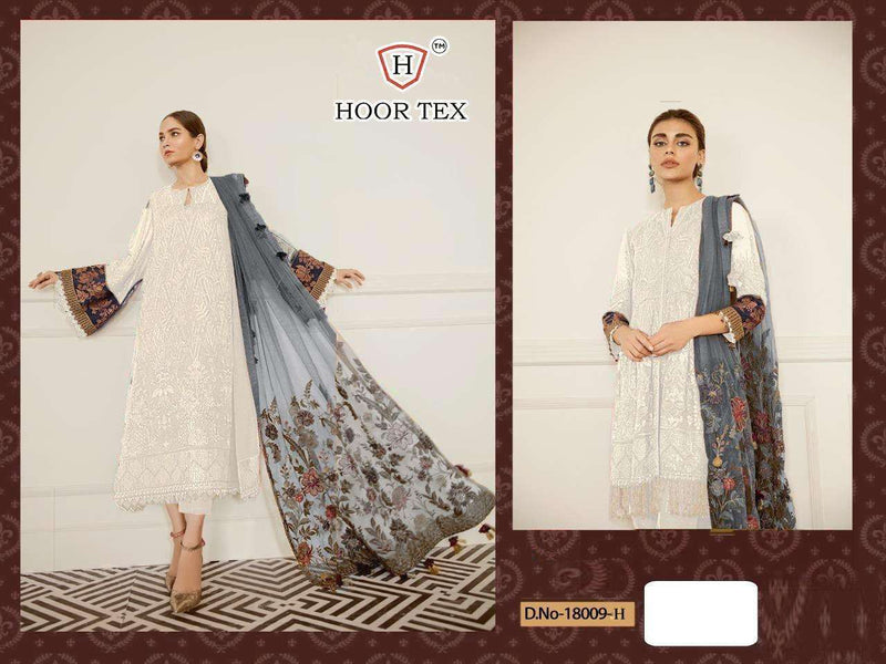Hoor Tex Dno 18009 H Georgette Stylish Designer Party Wear Salwar Suit