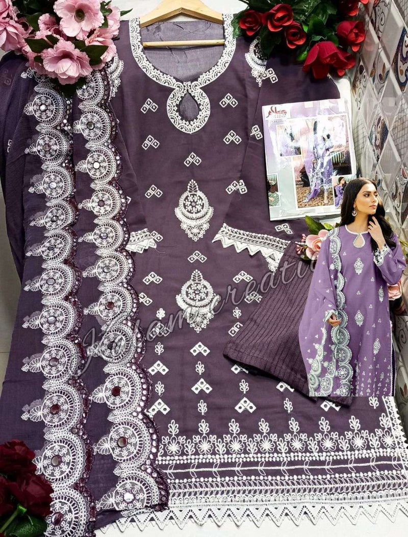 Kalam Dno 1109 Geogettte With  Heavy Embroidery Pakistani Attractive Look Stylish Designer Kurti