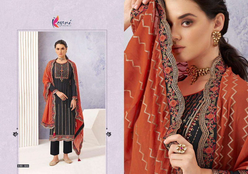 Kesari Trendz Simran Vol 4 Georgette With Embroidery Work Salwar Suit