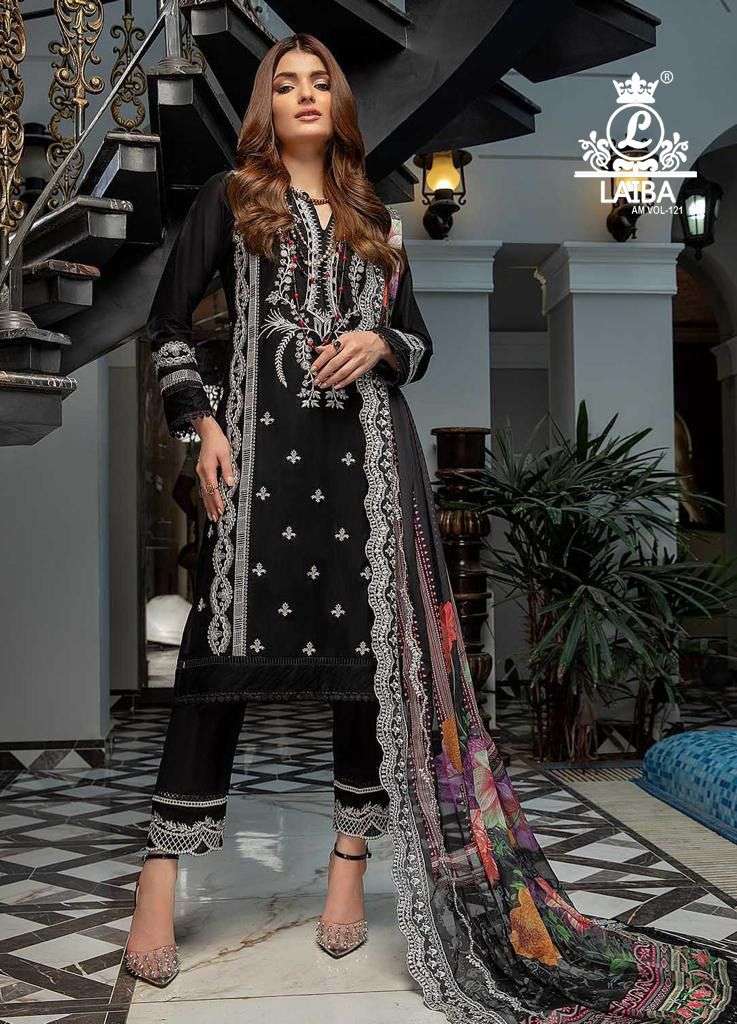 Laiba am Vol 121 Georgette Stylish Designer Party Wear Pakistani Style Kurti