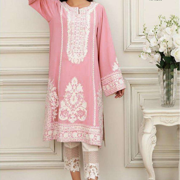 Laxuria Trendz Presents D No 1123 Pure Georgette Pakistani Style Kurti With  Cigarette Pant