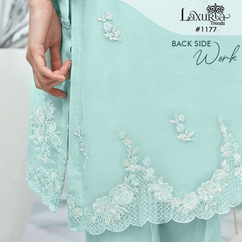 Laxuria Trendz Dno-1177-A Georgette Stylish Designer Wear Pakistani Salwar Suit