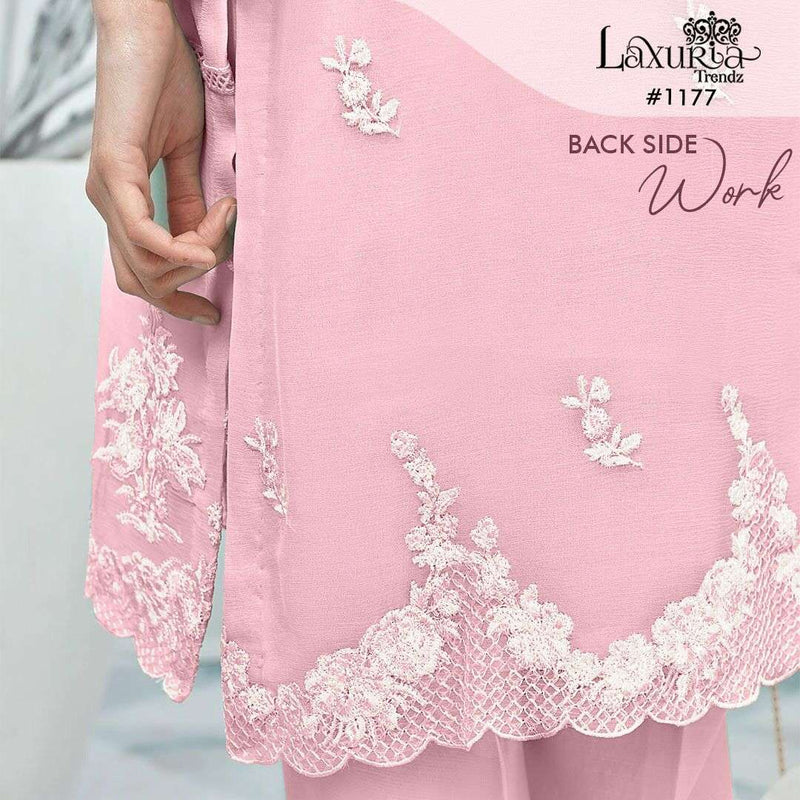 Laxuria Trendz Dno-1177-B Georgette Stylish Designer Wear Pakistani Salwar Suit
