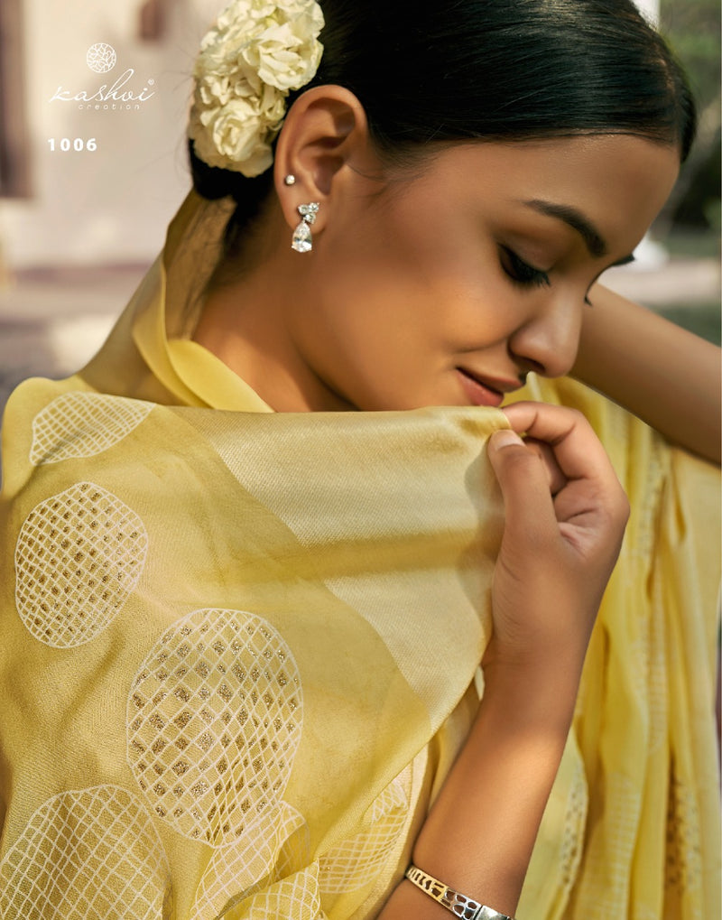 Lt Saree Ajra Silk Stylish Designer Printed Casual Wear Saree