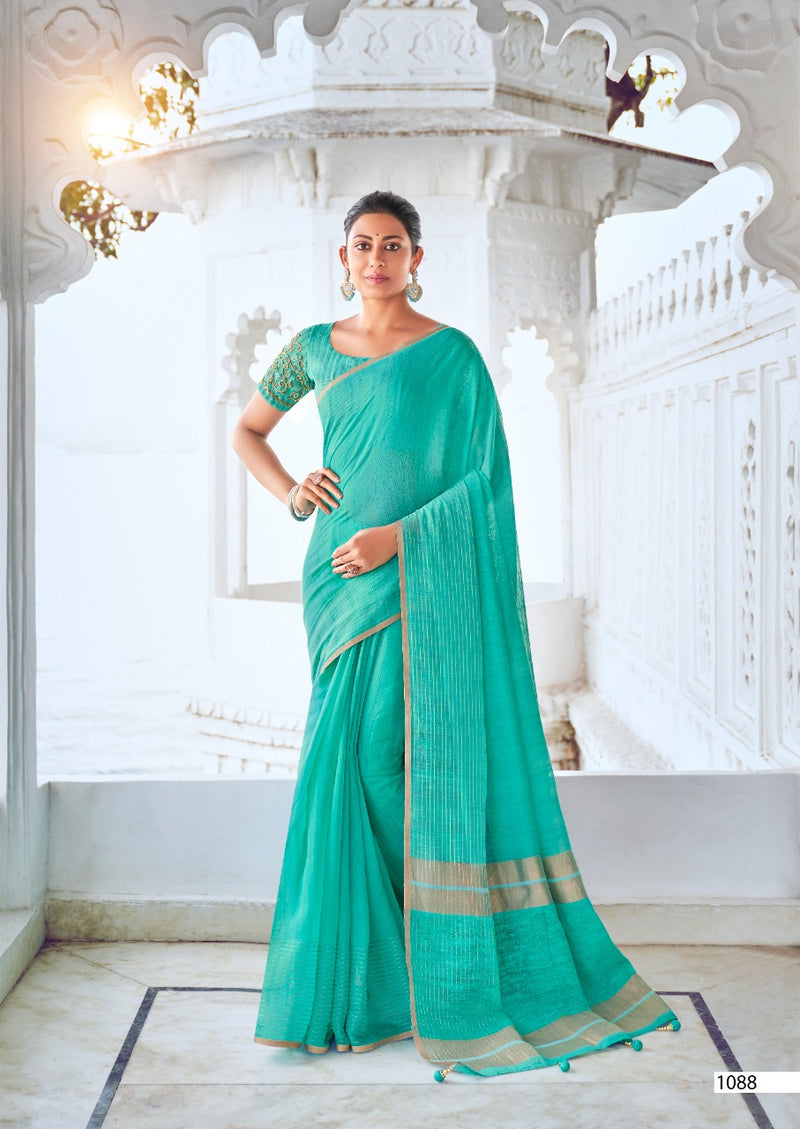 Lt Revanta Creation Vaibhisha Resham Silk Stylish Designer Handwork Sarees