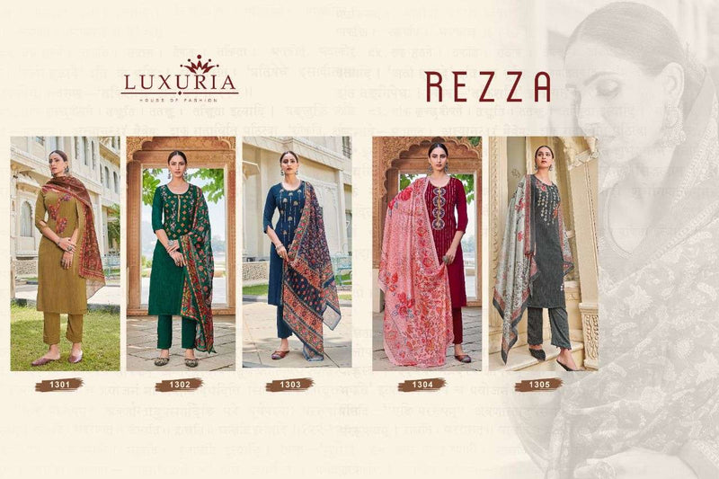 Luxuria Present Rezza  Viscose With Fancy Designer Style Work Kurti